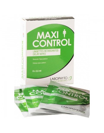 6 lingettes retardantes MaxiControl 