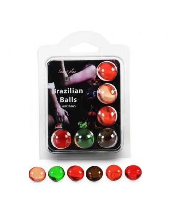 6 Brazilian Balls Aroma 3386